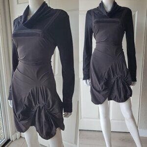 Vintage Archive Made in France Long Sleeve Midi Dress